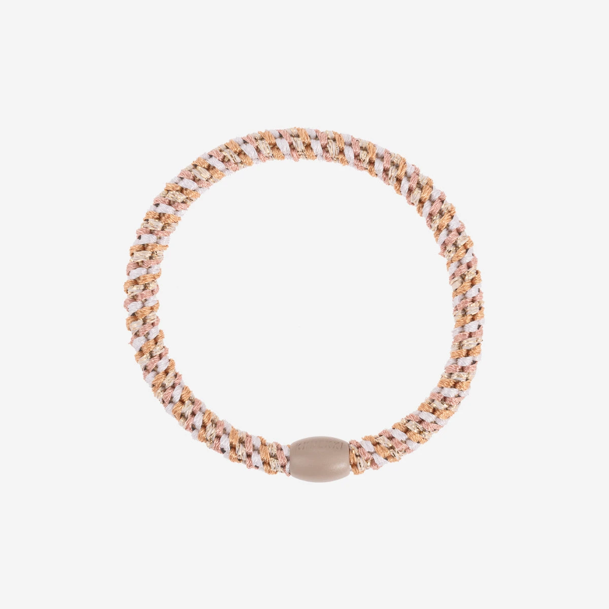 KKNEKKI Haargummi Slim - Mix Pink Nude Glitter