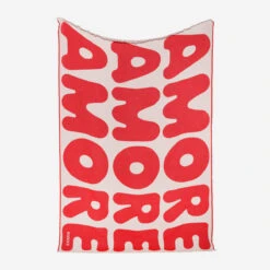 Klekks No. 11 Amore Baumwolldecke