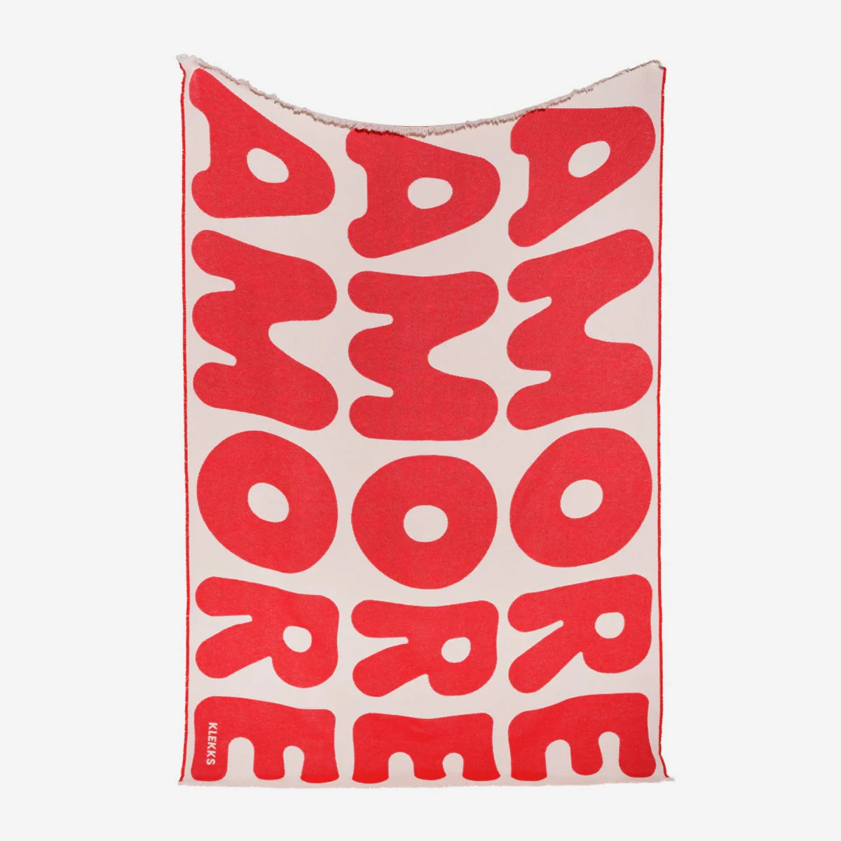 Klekks No. 11 Amore Baumwolldecke