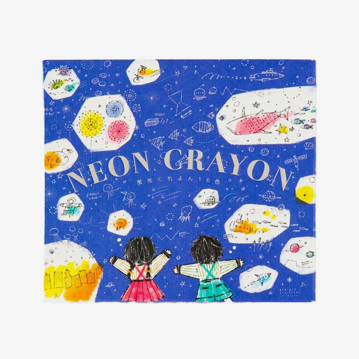 Neon Crayon Set Of 16