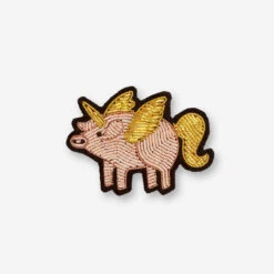 Brosche Unicorn Pig