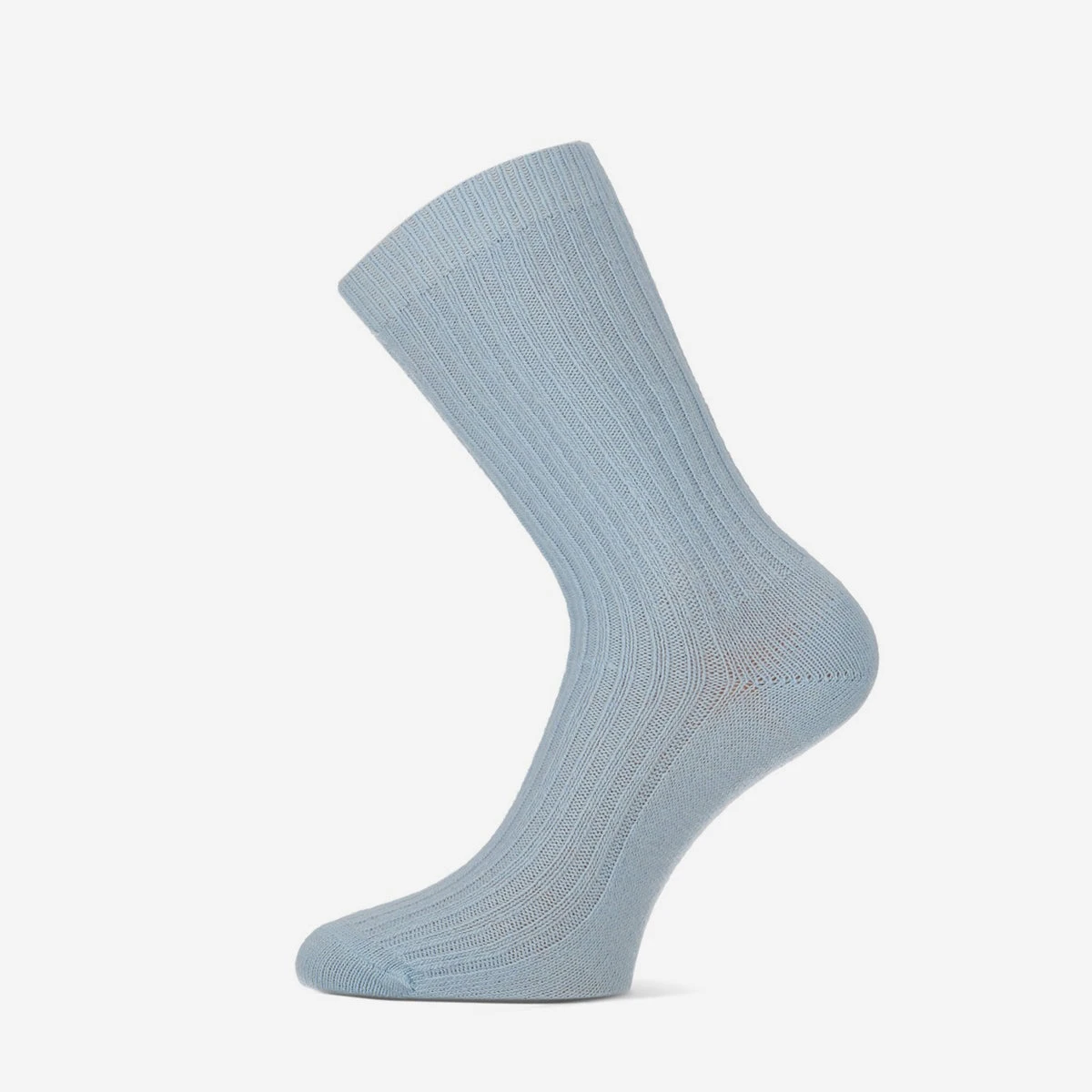 Cashmere Socken - Light Blue