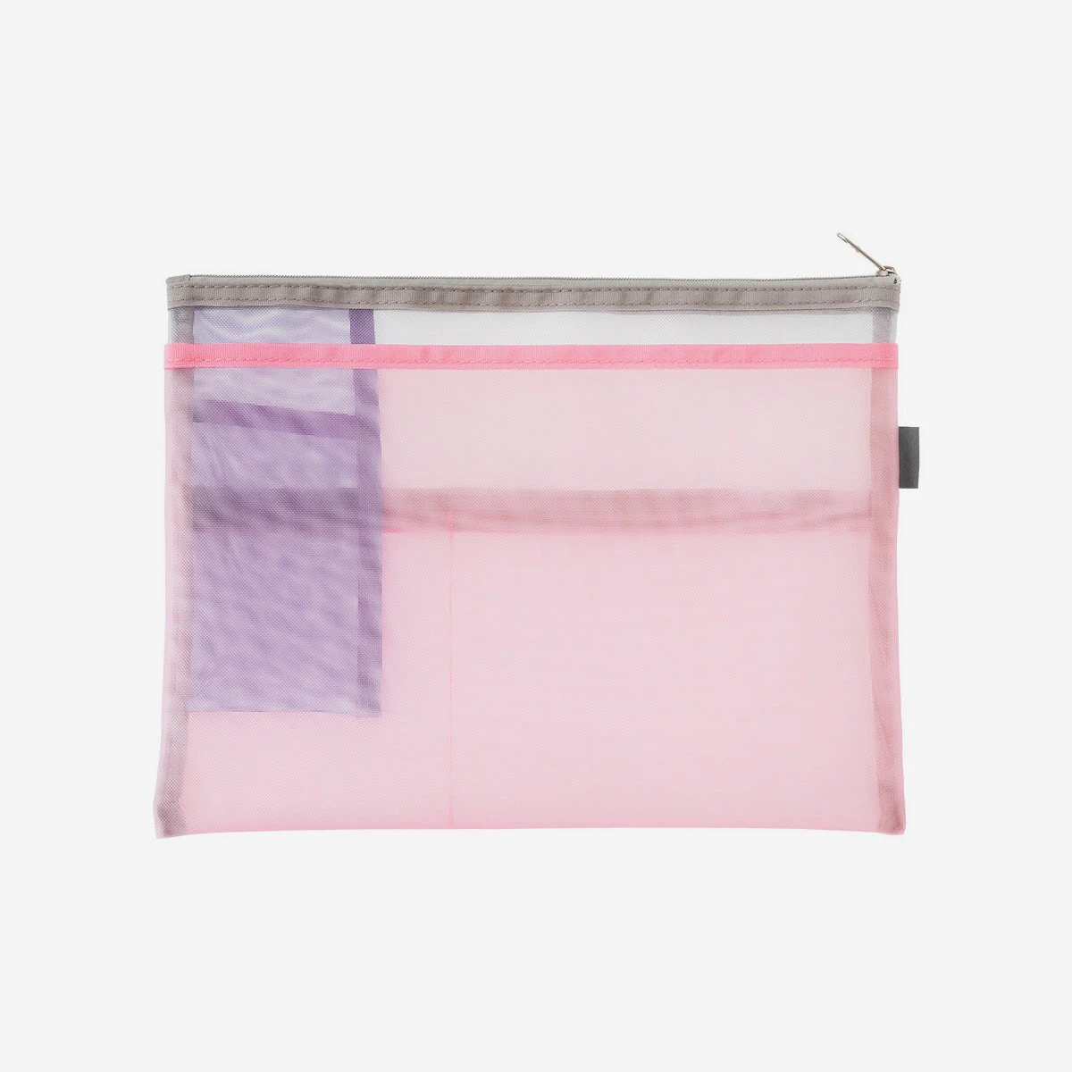 Pen & Tool Pouch B5 Mesh Pink – Bild 2