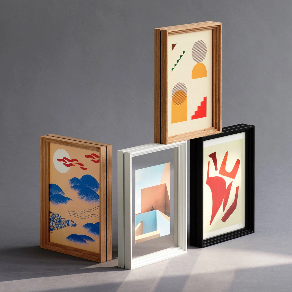 Moebe Standing Frame White A5 – Bild 4