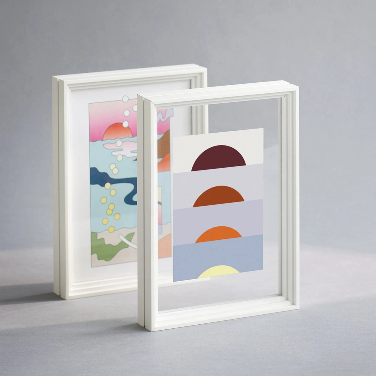 Moebe Standing Frame White A5 – Bild 3