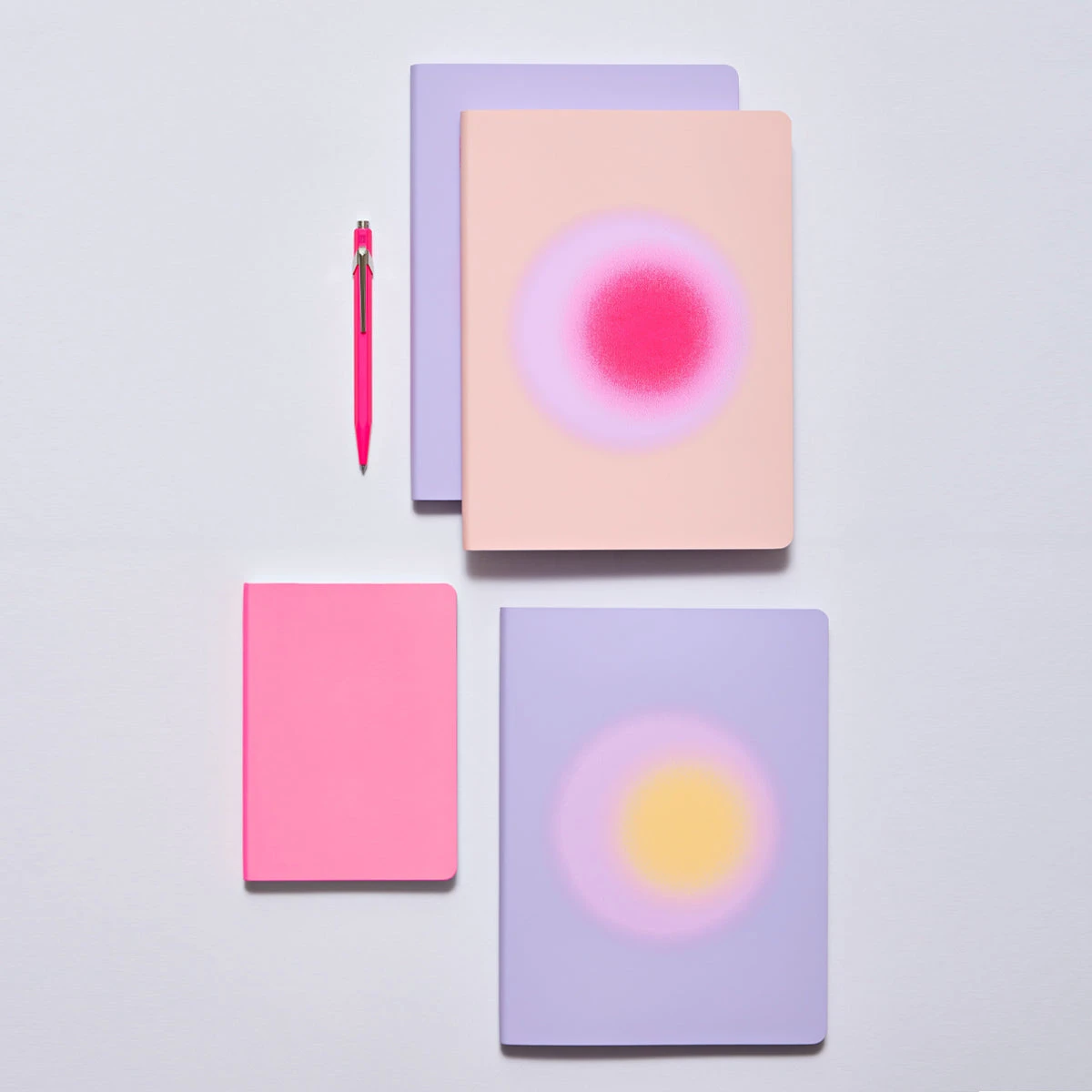 Notizbuch Colour Clash L Light Trance Lila – Bild 2