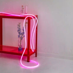 Flex Tube Light Bright Pink 5m