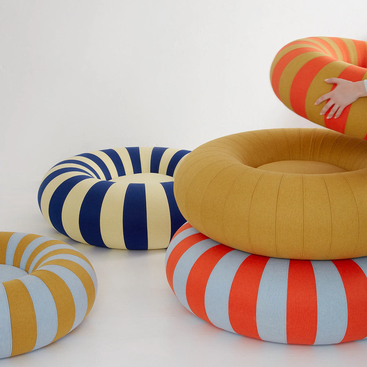 Float Small Blue/Ochre – Bild 6