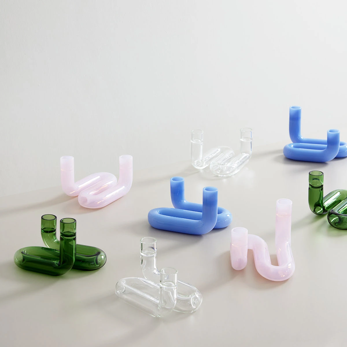 Wave Candle Holder Transparent – Bild 6