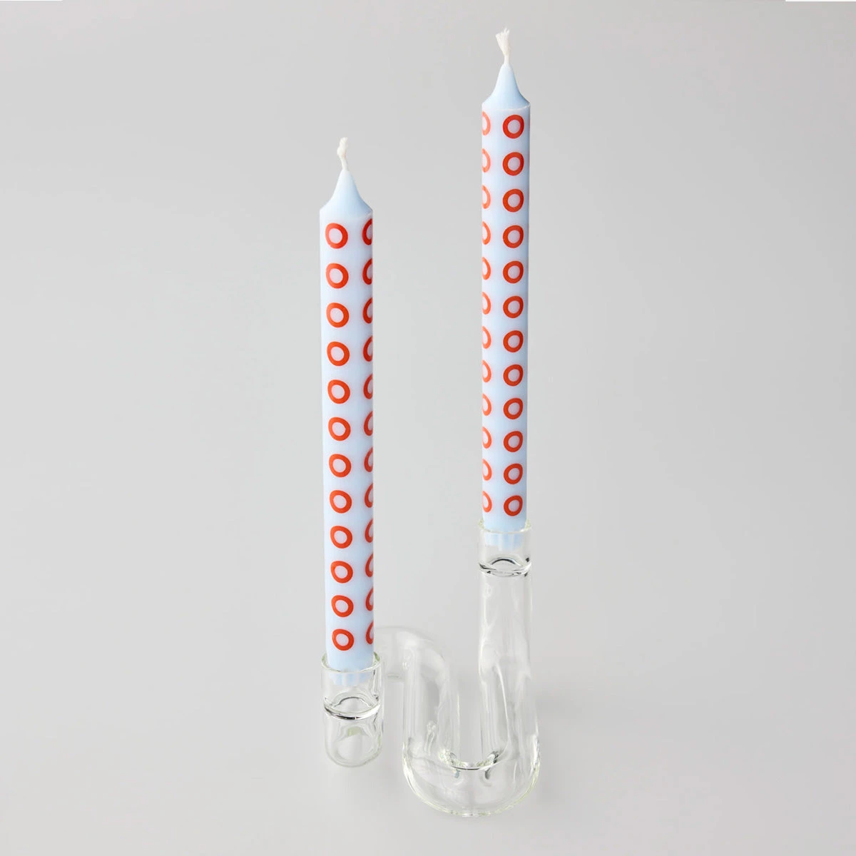 Wave Candle Holder Transparent – Bild 2