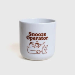 Snooze Operator Porzellanbecher