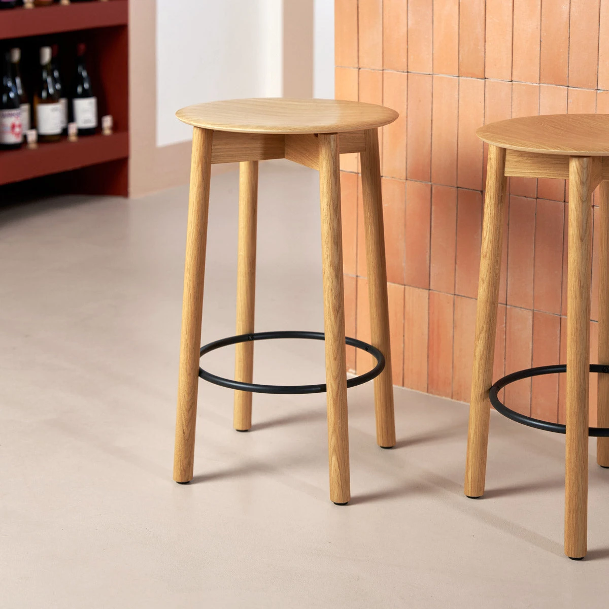 SSD Full Wood Bar Stool – Bild 2