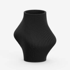 Bloz 16 Vase Charcoal