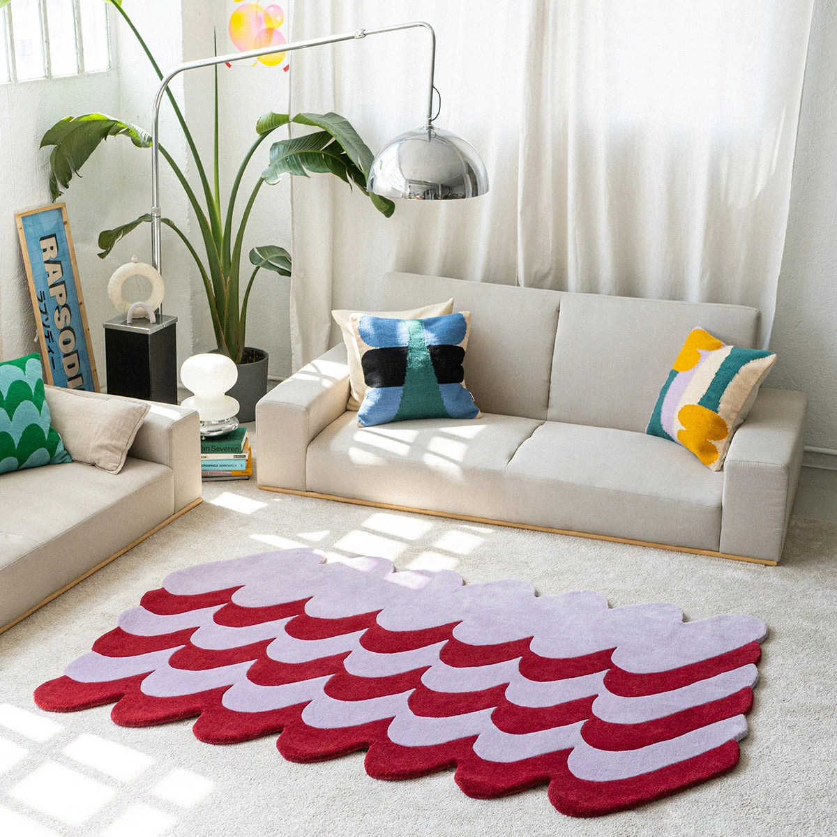 Pasto Burgundy Rug – Bild 2