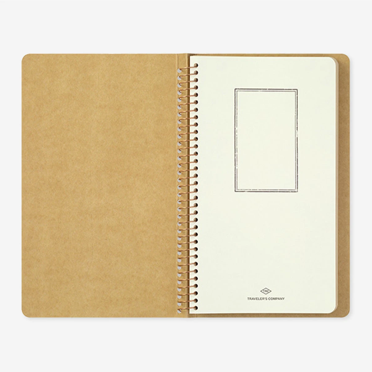 DW Kraft Paper A5 Slim Spiral Ring Notebook – Bild 2