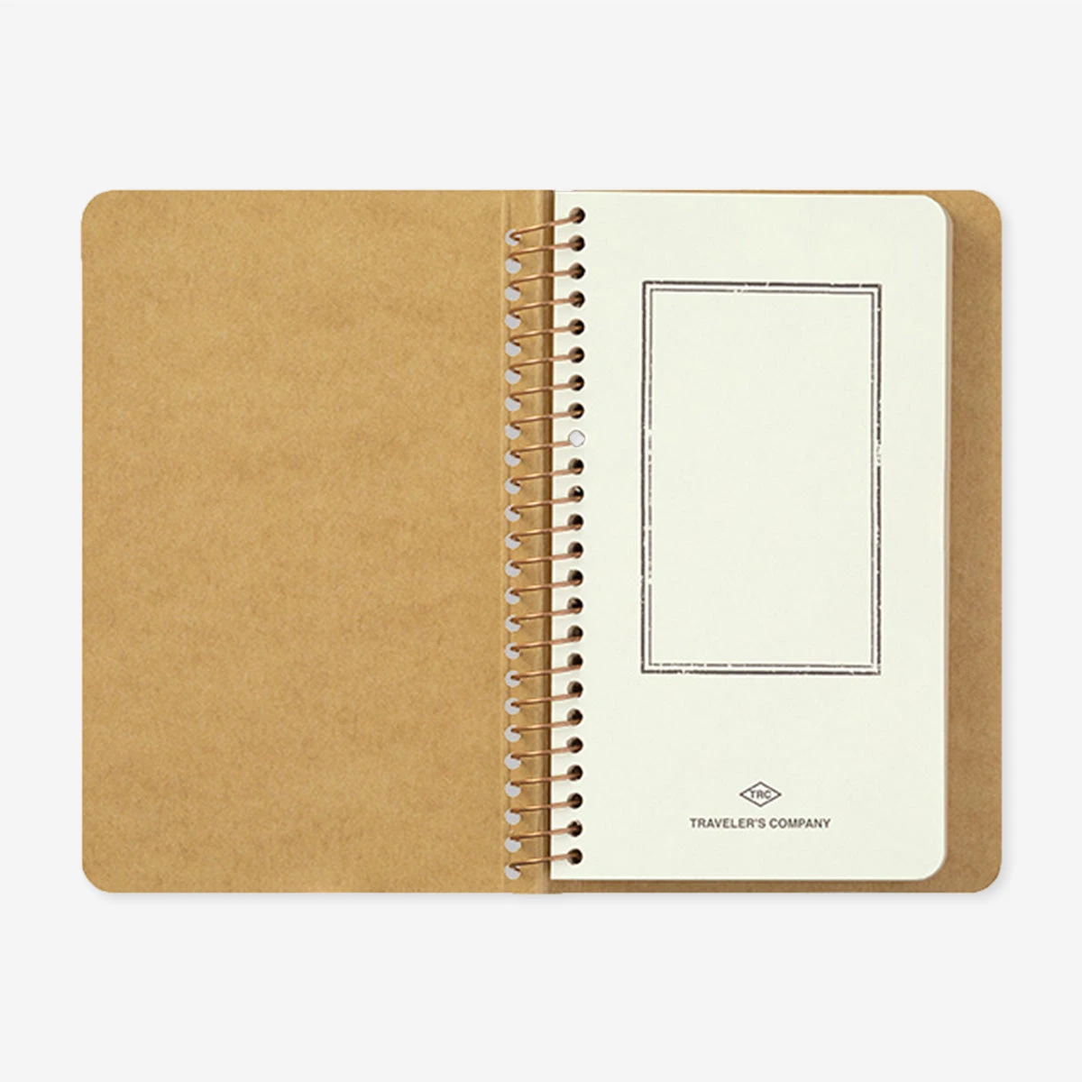 DW Kraft Paper A6 Slim Spiral Ring Notebook – Bild 2