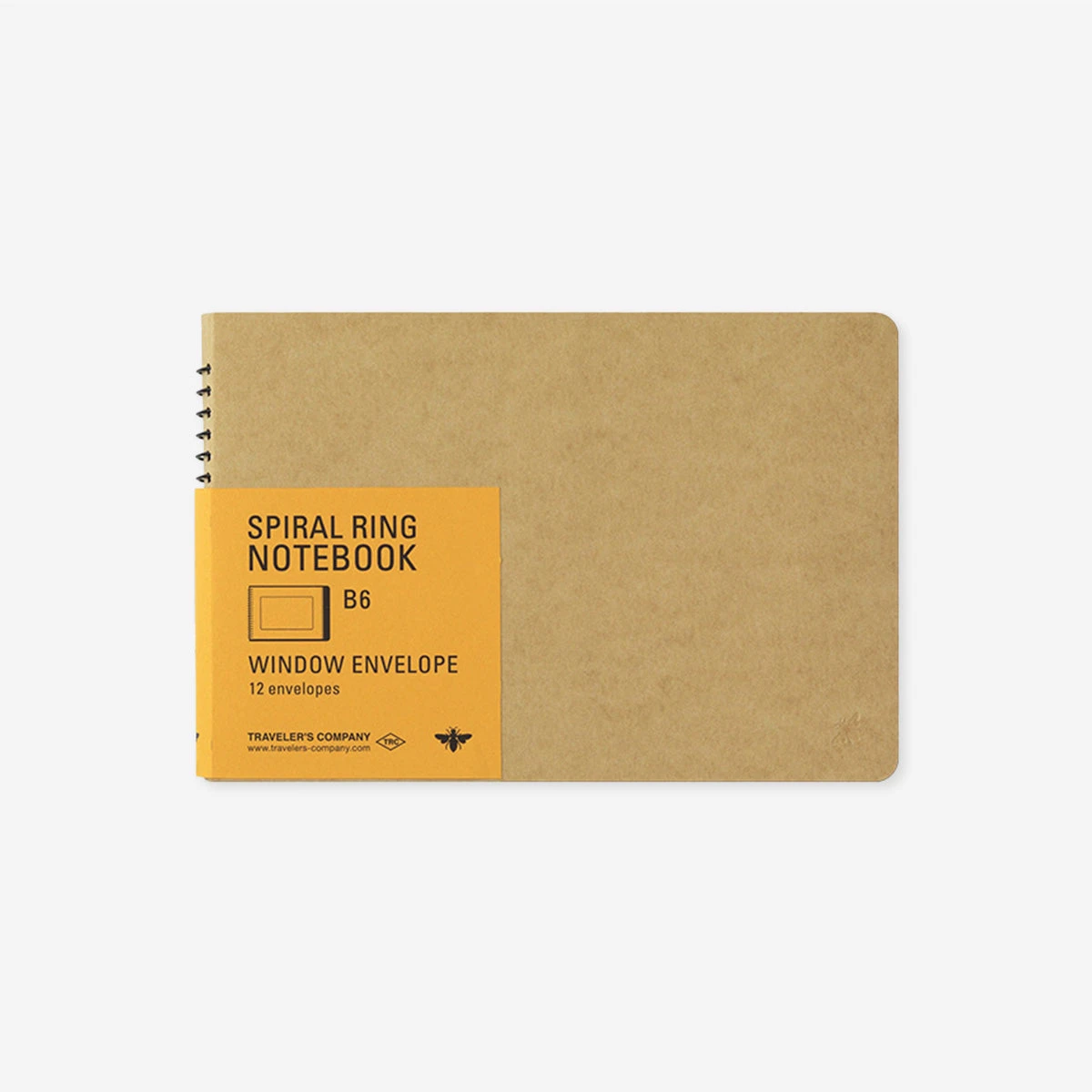 Window Envelope B6 Spiral Ring Notebook