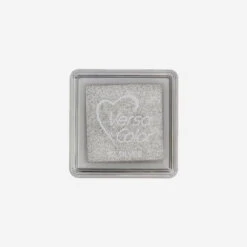 Kleines Stempelkissen Silber Versacolor