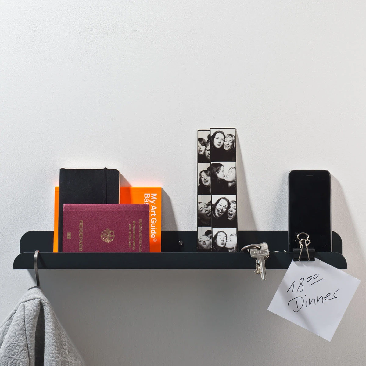 Wandregal Solid 02 - Hellgrau – Bild 2